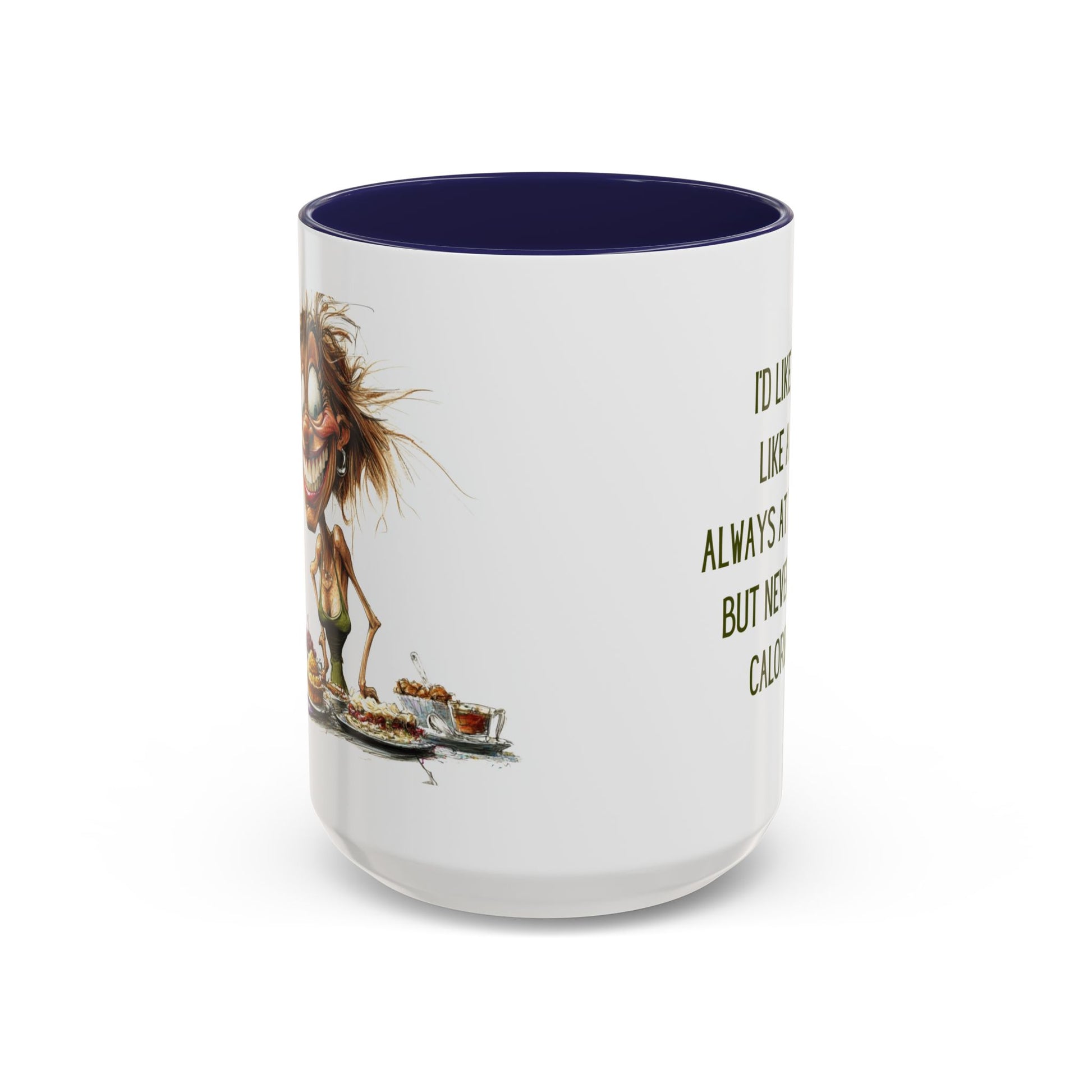 Coffee Mug - Funny Gift, I'd Like To Be Like A Diet - lets give it a whirl