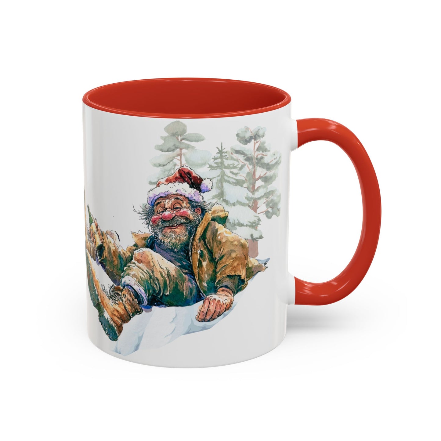 Accent Mug - Stylish & Functional Ceramic Coffee/Tea Cup (11, 15oz) - lets give it a whirl