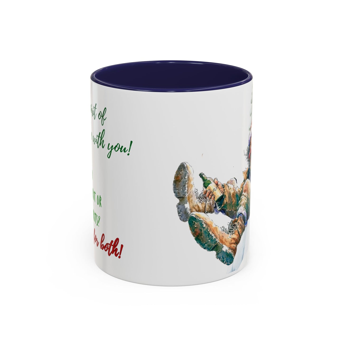 Accent Mug - Stylish & Functional Ceramic Coffee/Tea Cup (11, 15oz) - lets give it a whirl
