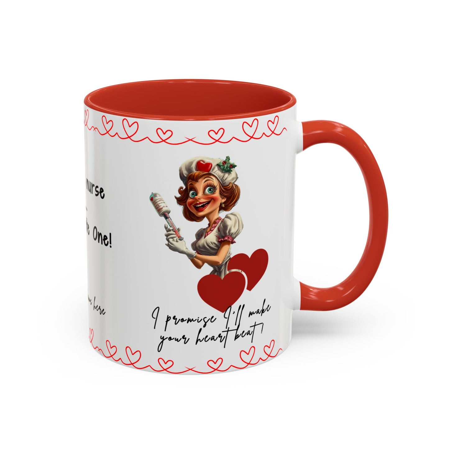 Mug - Not Just a Nurse But Your Favorite One Funny Design Accent Coffee Mug (11, 15oz)