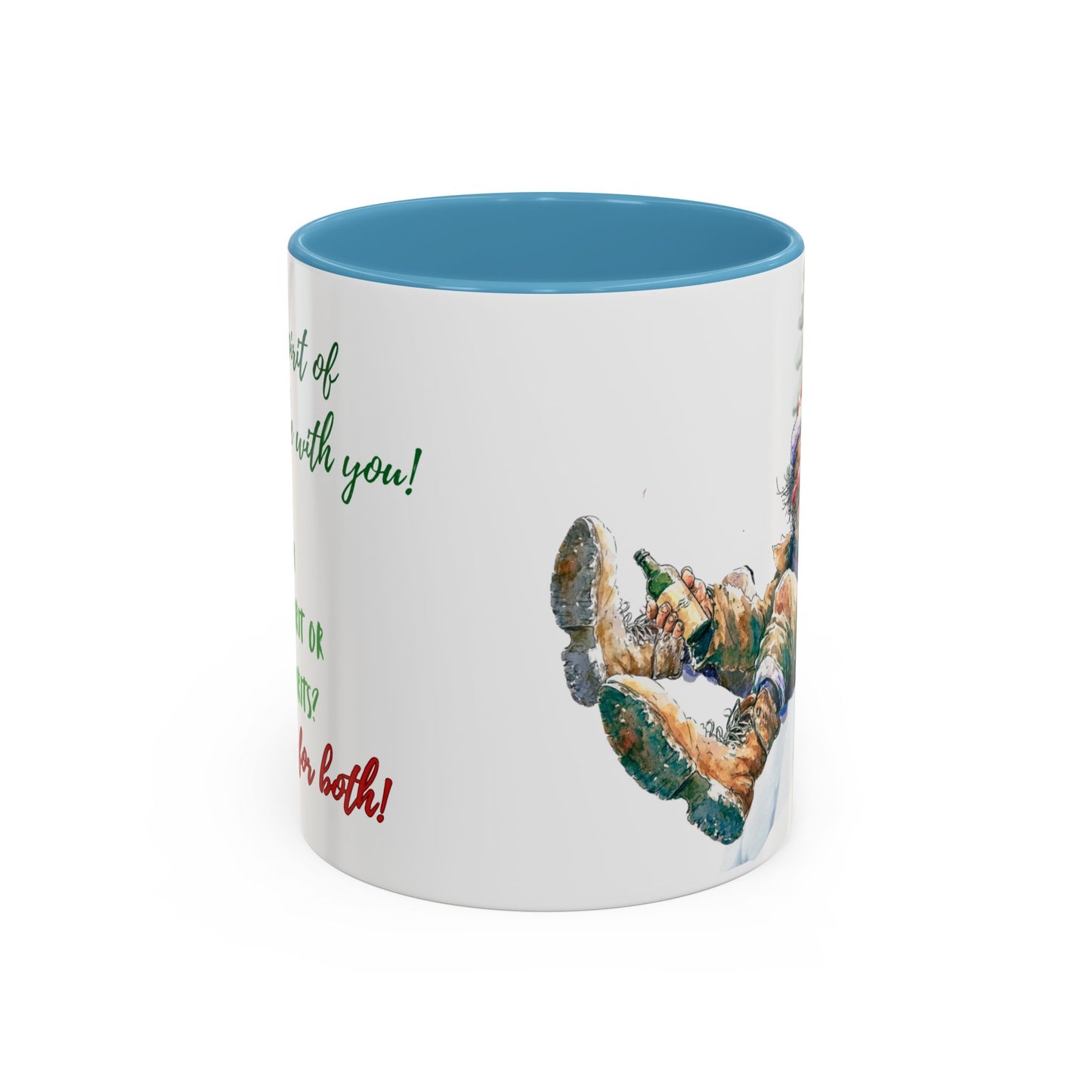 Accent Mug - Stylish & Functional Ceramic Coffee/Tea Cup (11, 15oz) - lets give it a whirl