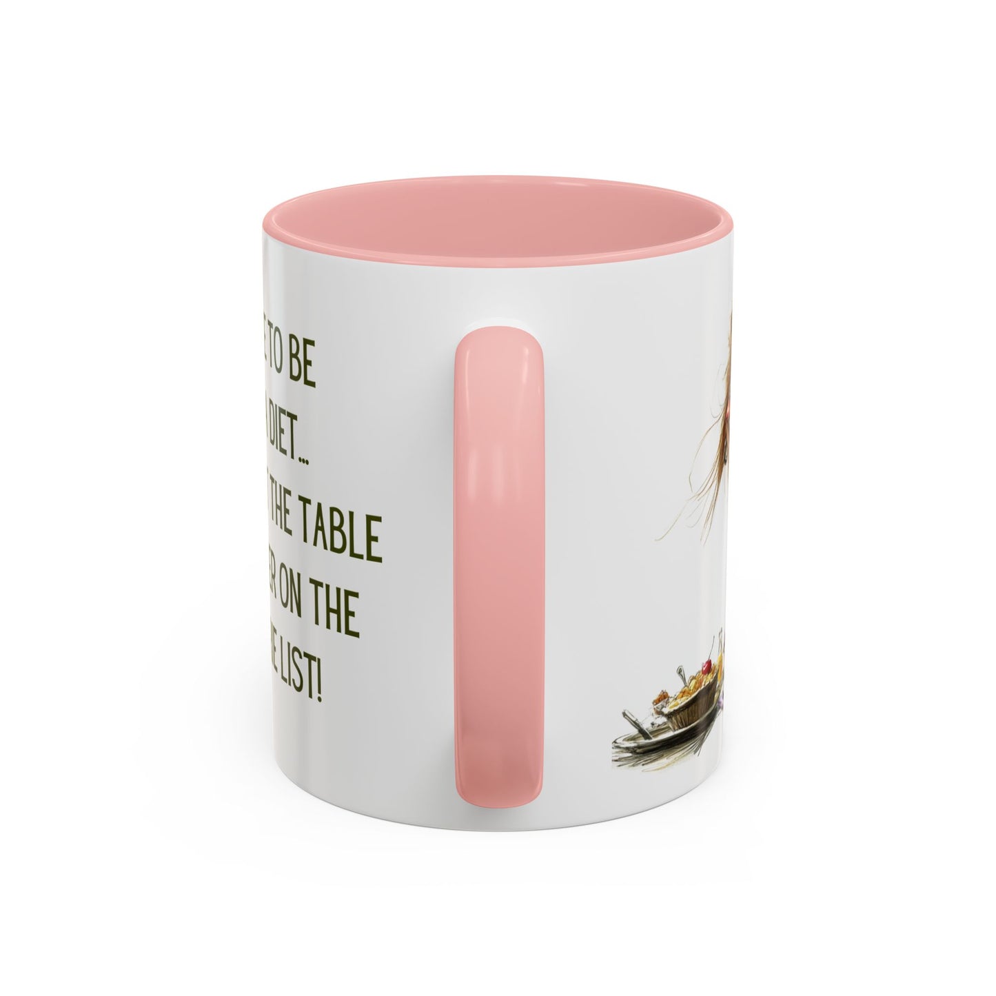 Coffee Mug - Funny Gift, I'd Like To Be Like A Diet - lets give it a whirl
