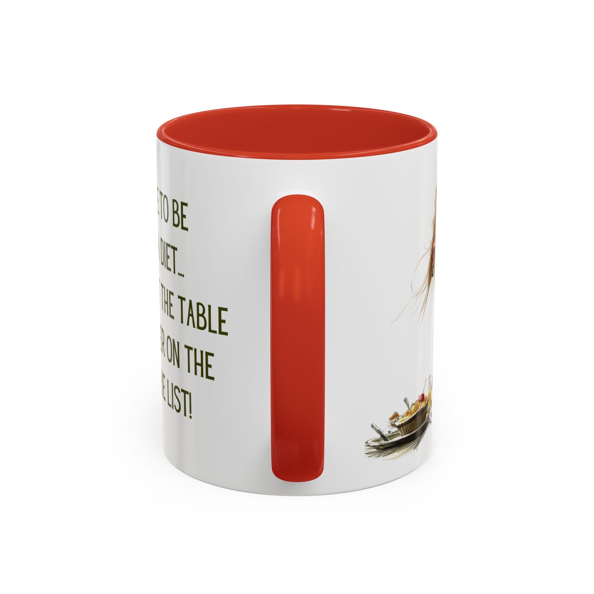 Coffee Mug - Funny Gift, I'd Like To Be Like A Diet - lets give it a whirl