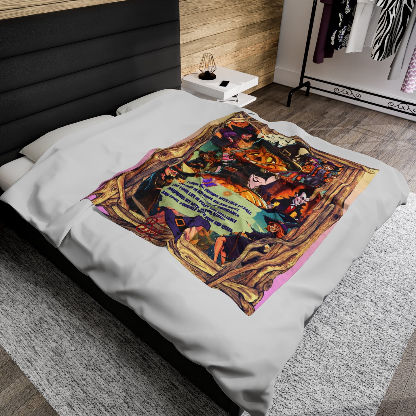 Good Witch - Curse Velveteen Plush Blanket