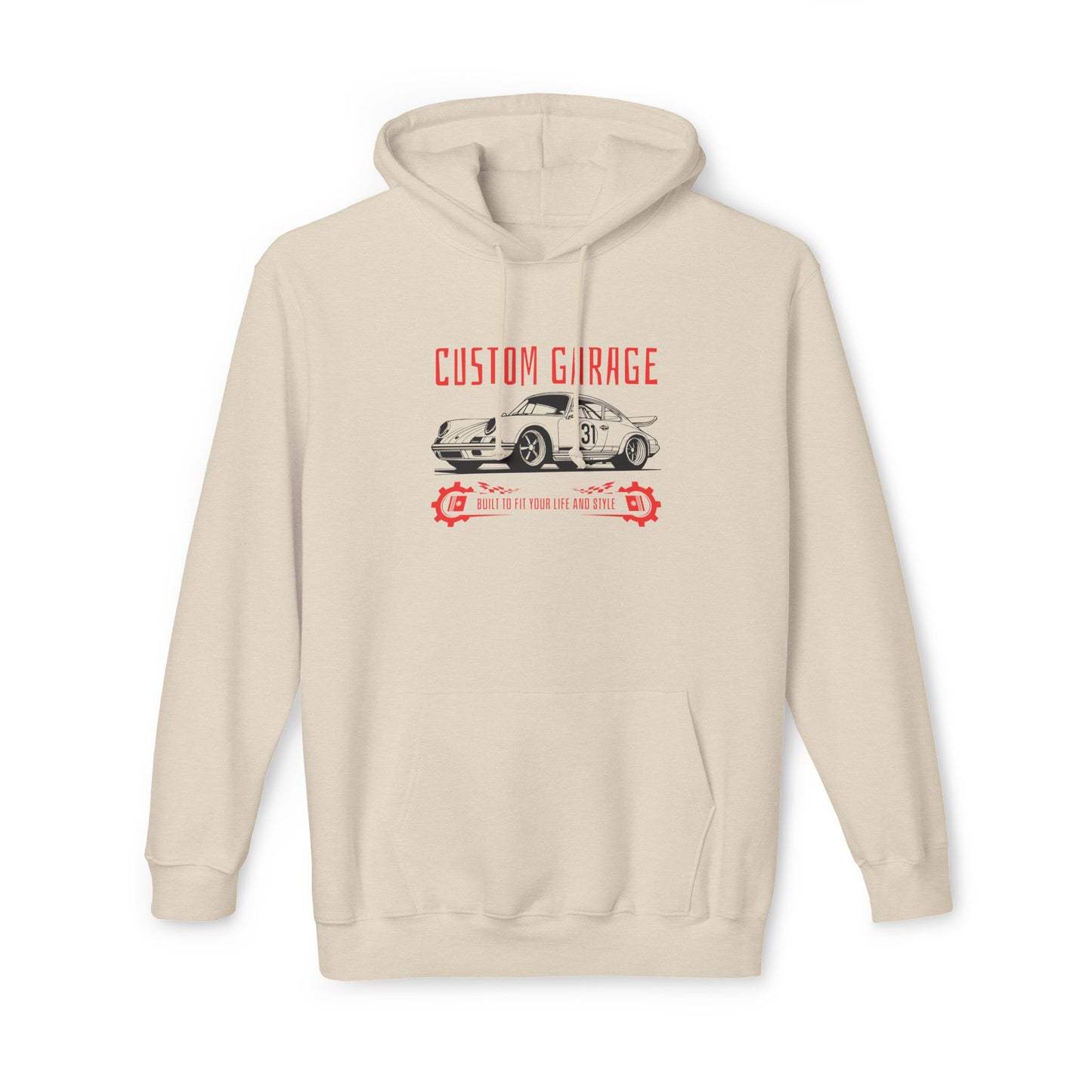 Unisex Hooded Sweatshirt, Made in US