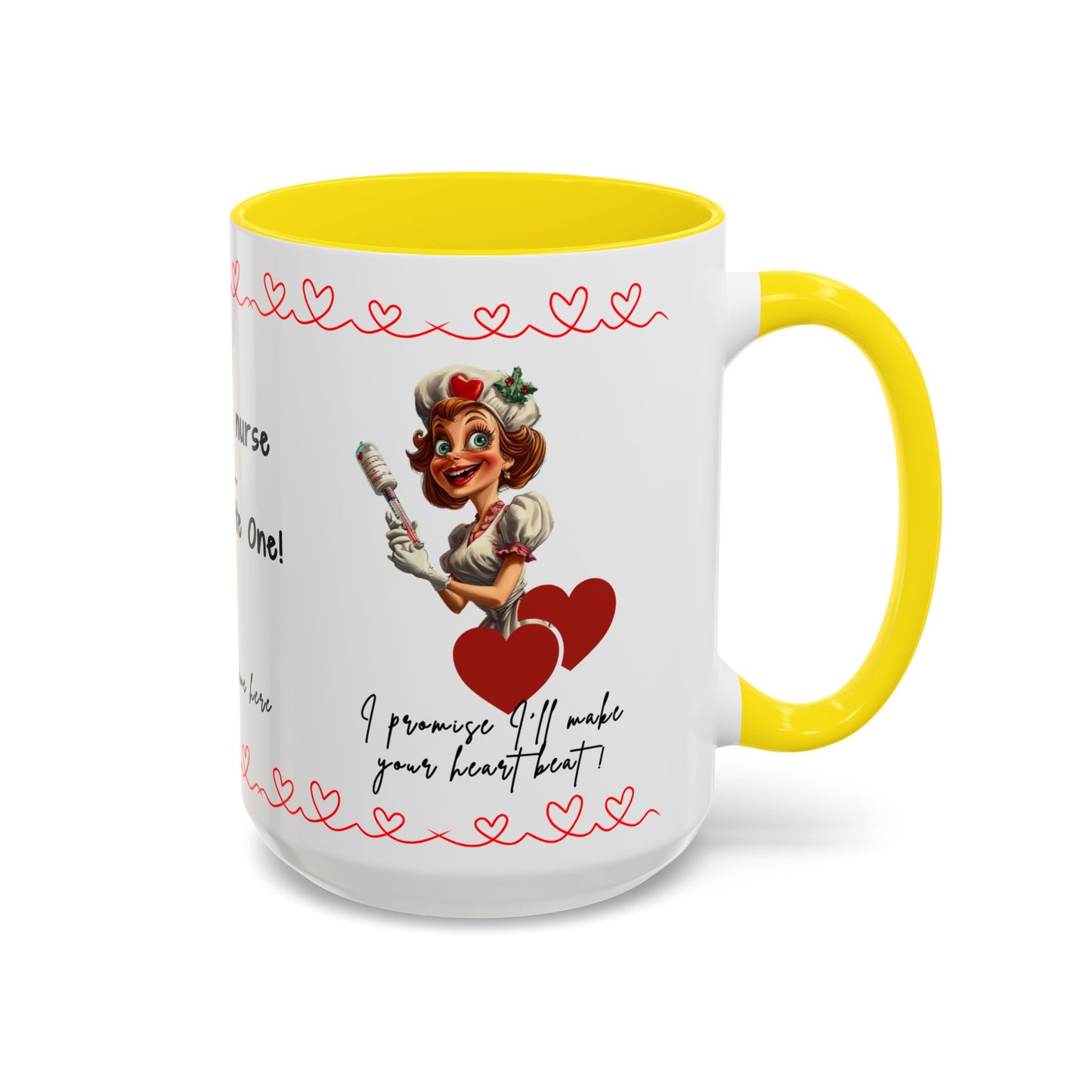 Mug - Not Just a Nurse But Your Favorite One Funny Design Accent Coffee Mug (11, 15oz)
