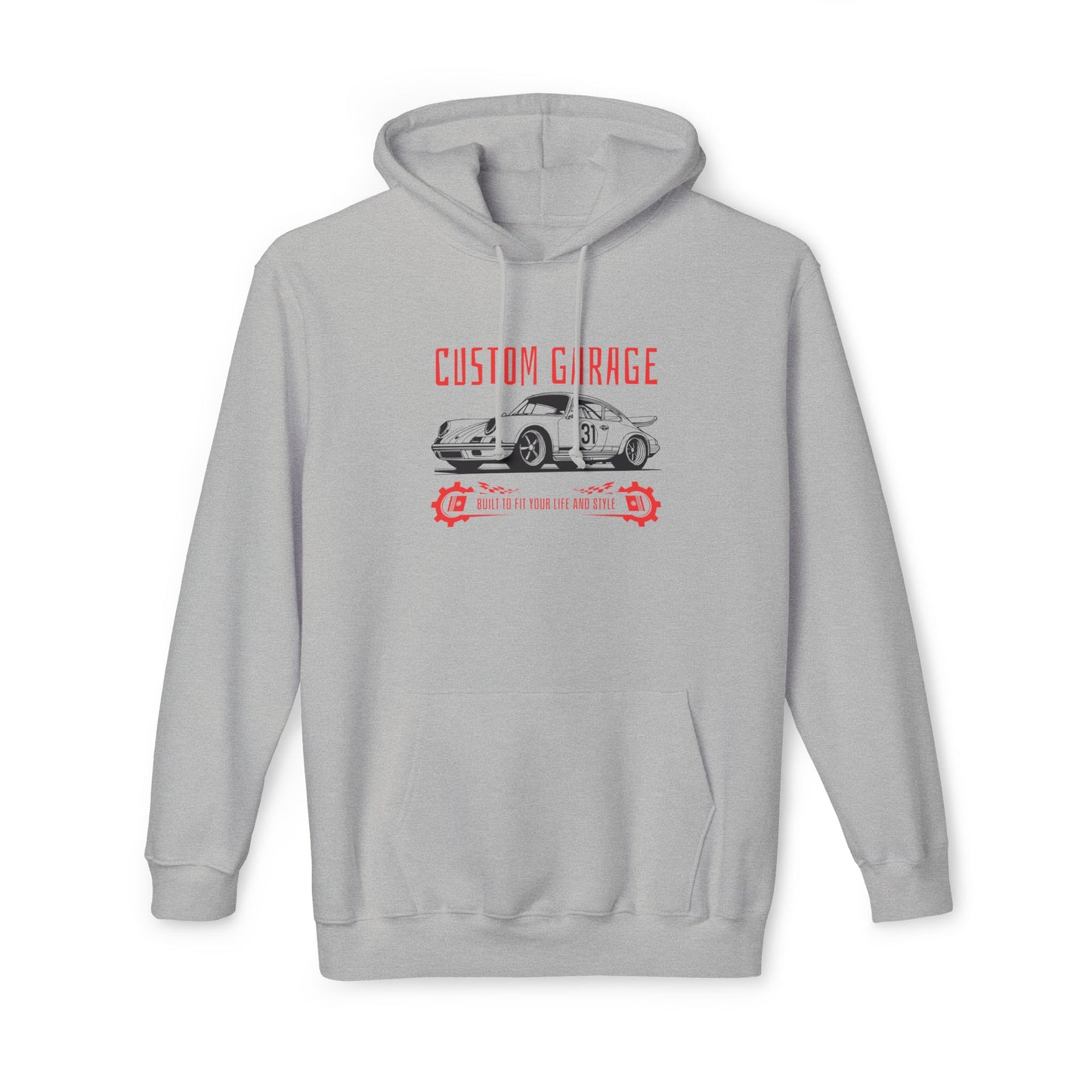 Unisex Hooded Sweatshirt, Made in US