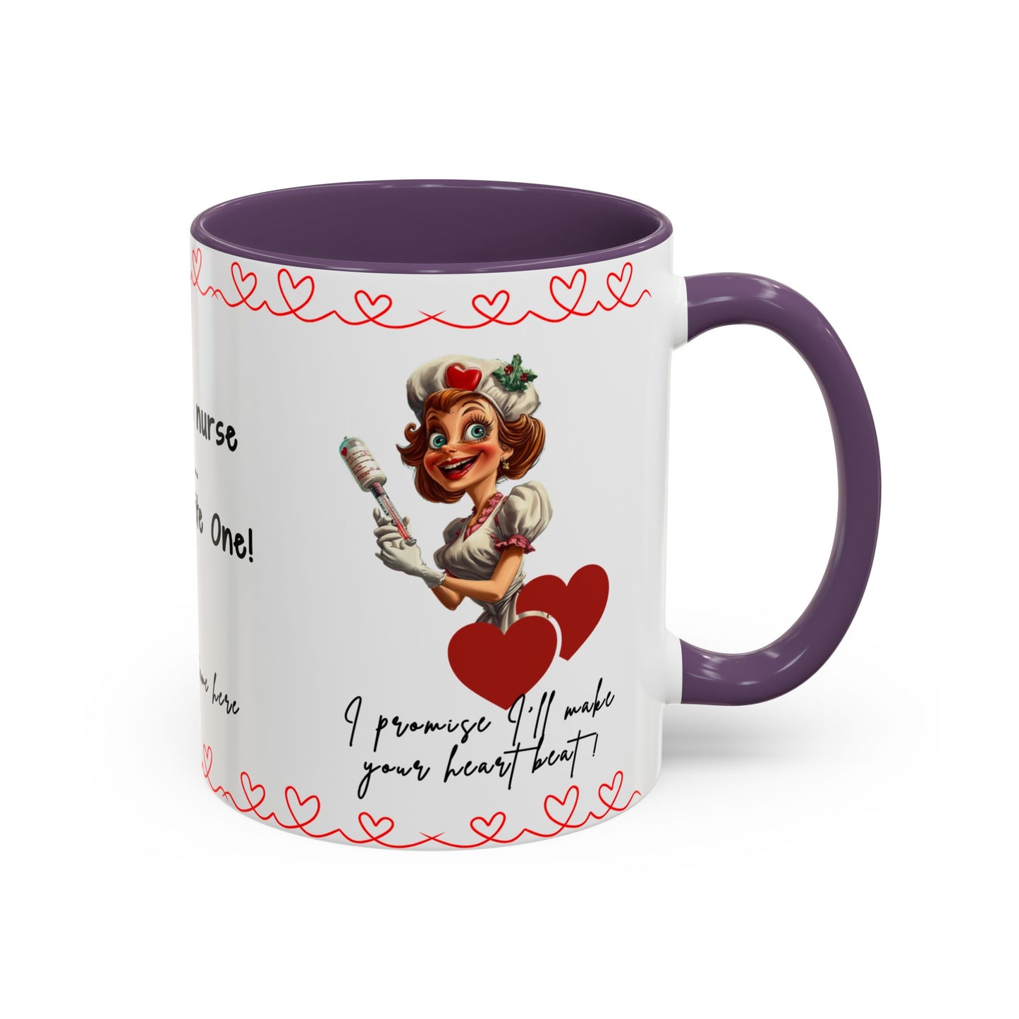 Mug - Not Just a Nurse But Your Favorite One Funny Design Accent Coffee Mug (11, 15oz)