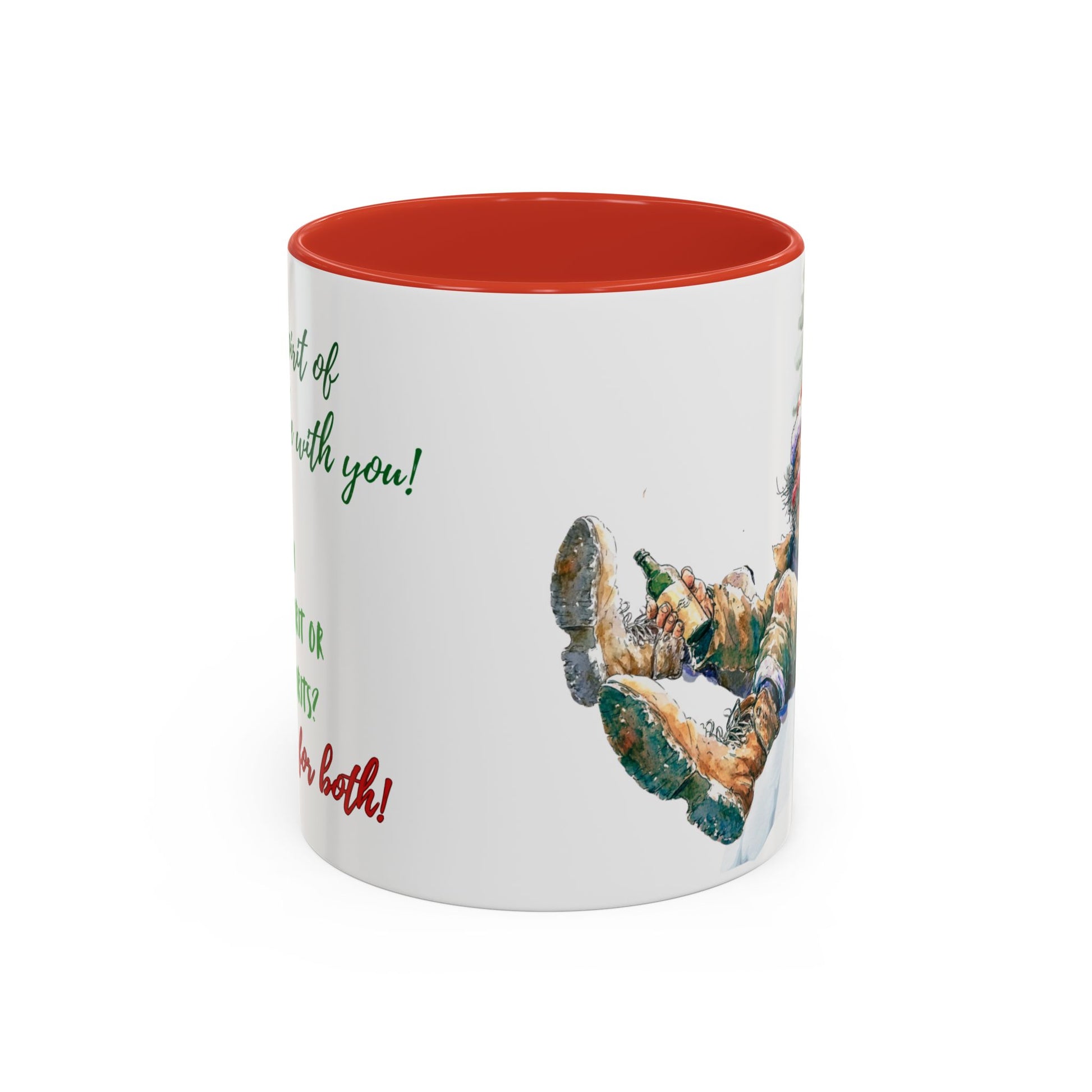 Accent Mug - Stylish & Functional Ceramic Coffee/Tea Cup (11, 15oz) - lets give it a whirl