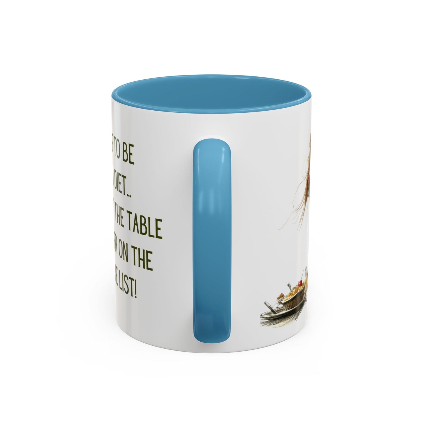 Coffee Mug - Funny Gift, I'd Like To Be Like A Diet - lets give it a whirl