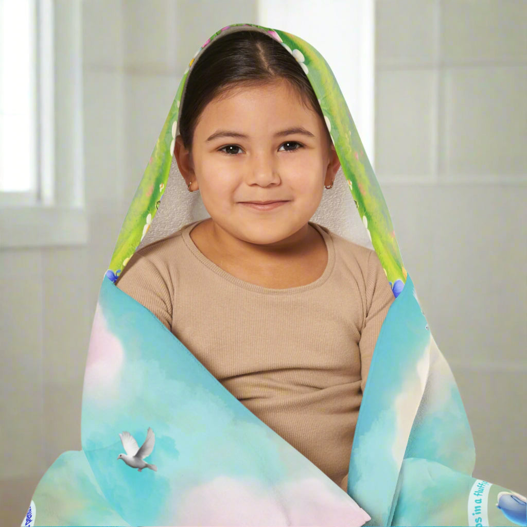 Youth Hooded Towel l Soft, Playful and Perfect for Little Adventures