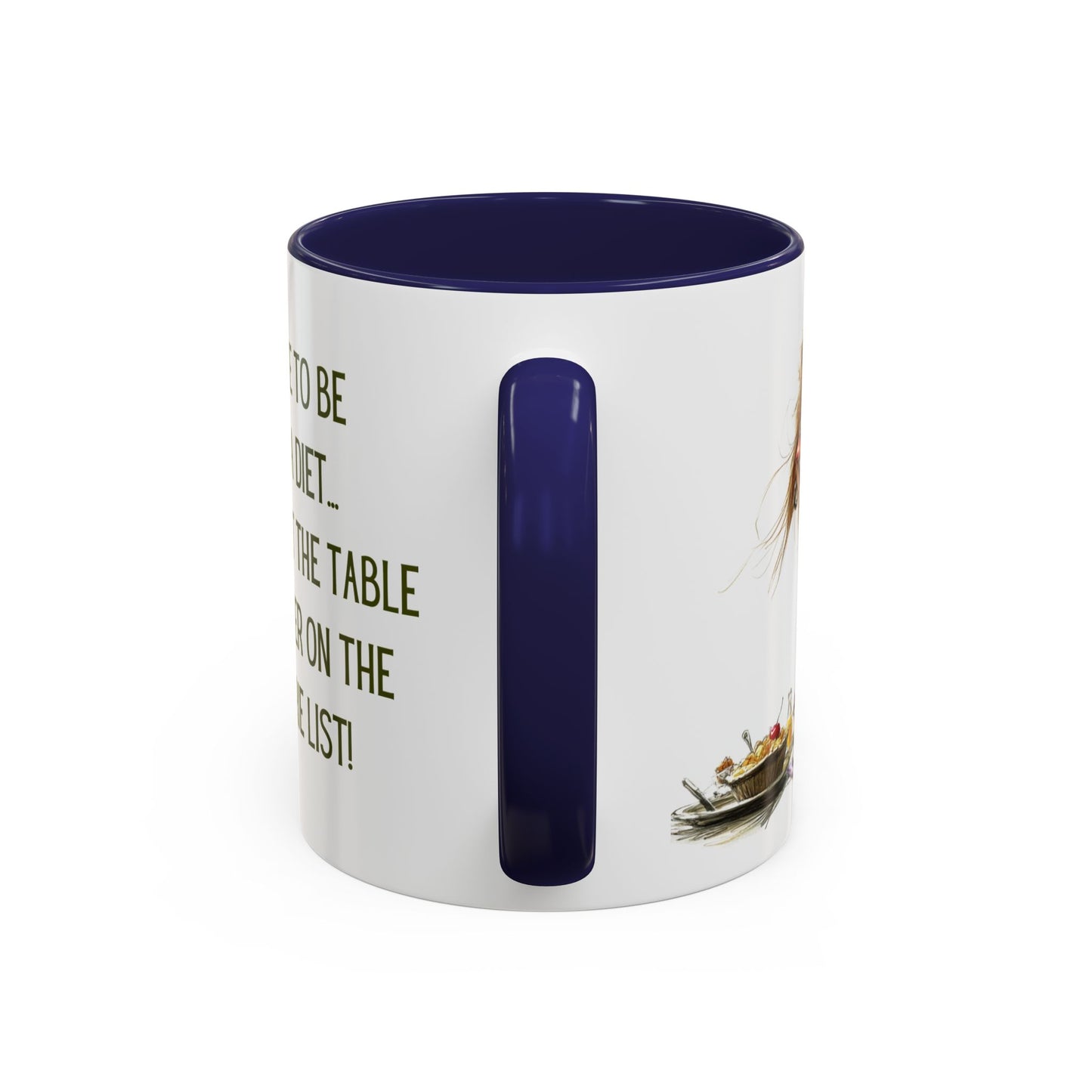 Coffee Mug - Funny Gift, I'd Like To Be Like A Diet - lets give it a whirl