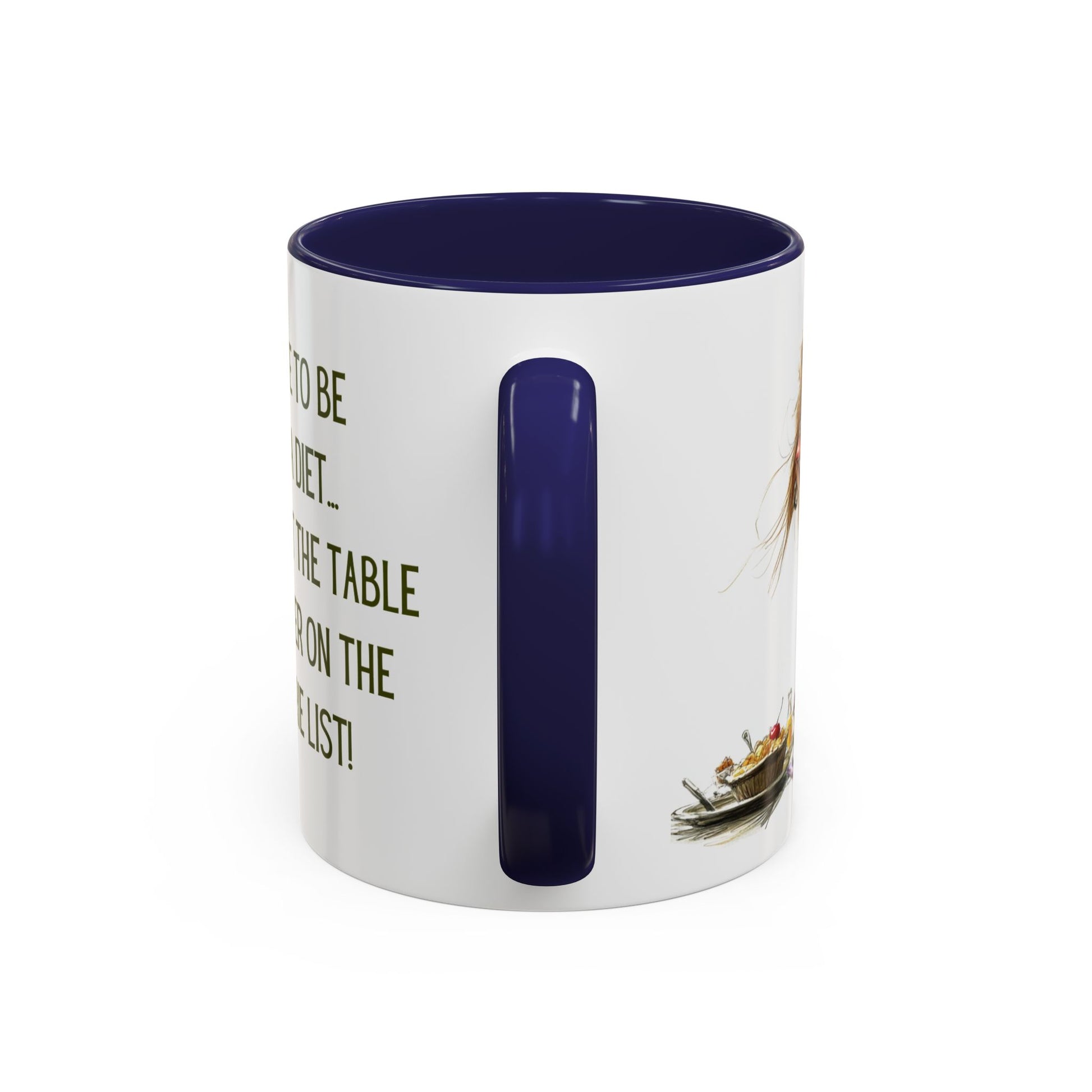 Coffee Mug - Funny Gift, I'd Like To Be Like A Diet - lets give it a whirl