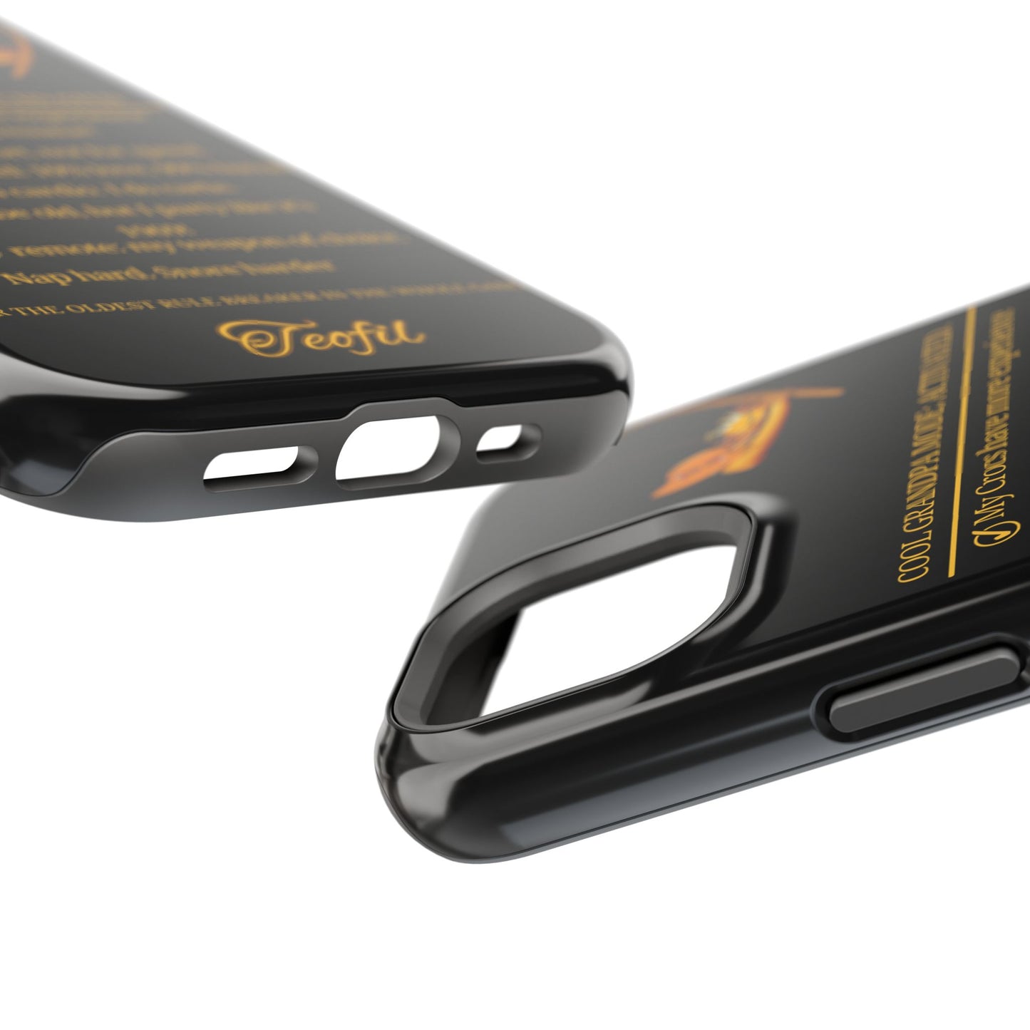 Phone Case - Cool Grandpa Mode: Activated Magnetic Tough Case with Funny Quotes