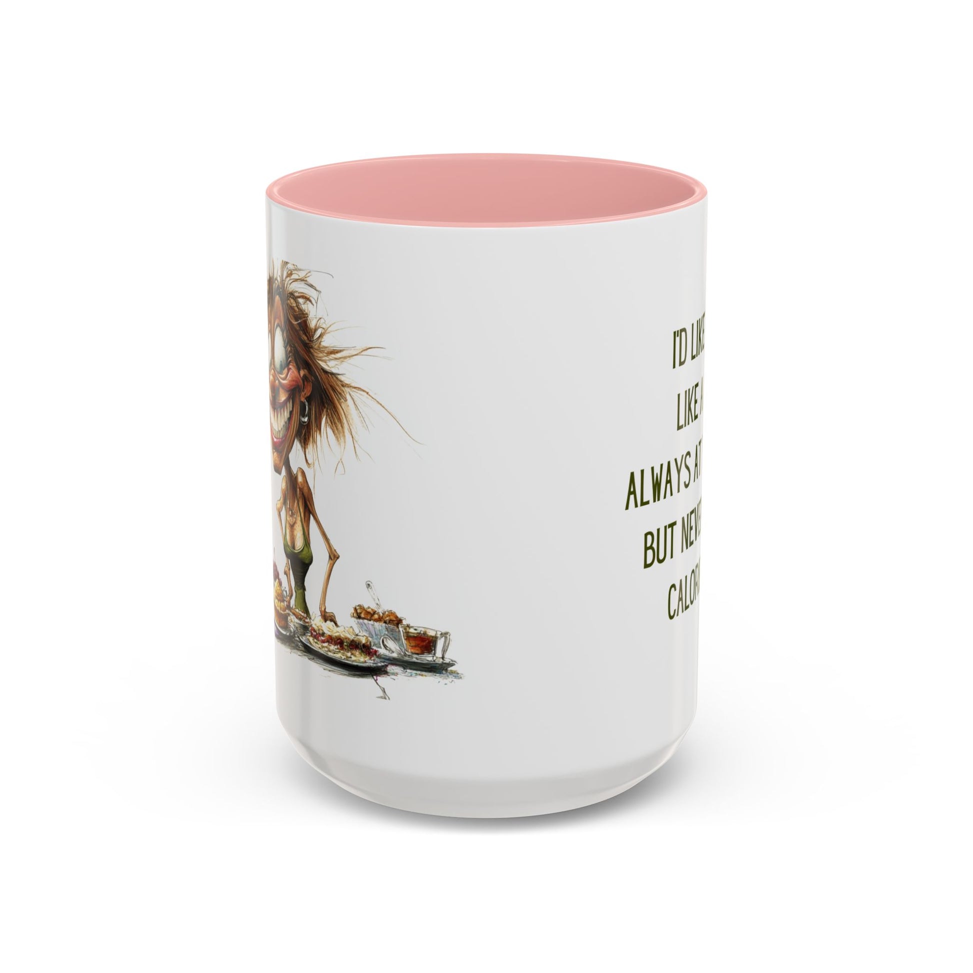 Coffee Mug - Funny Gift, I'd Like To Be Like A Diet - lets give it a whirl