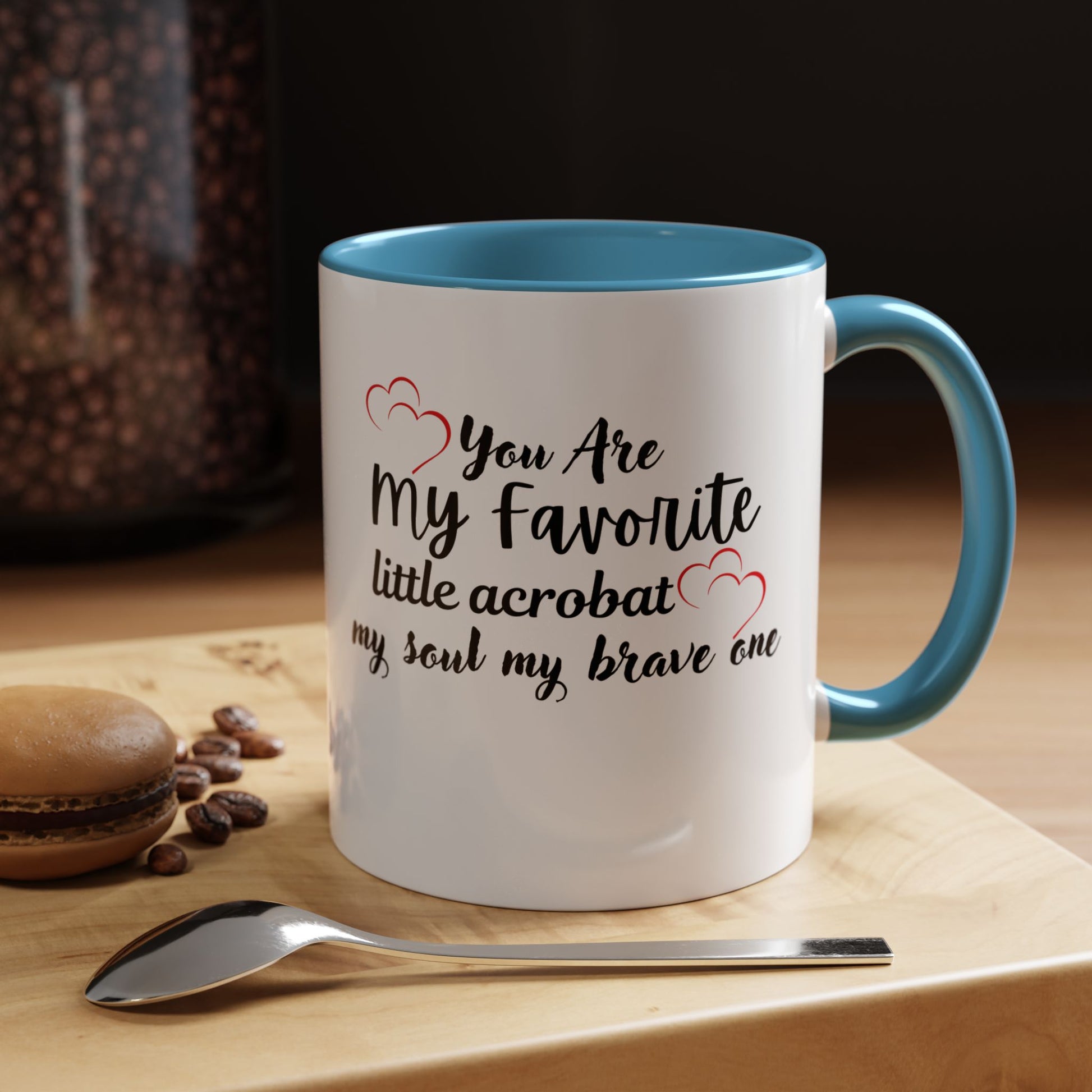 Accent Coffee Mug (11, 15oz) - lets give it a whirl