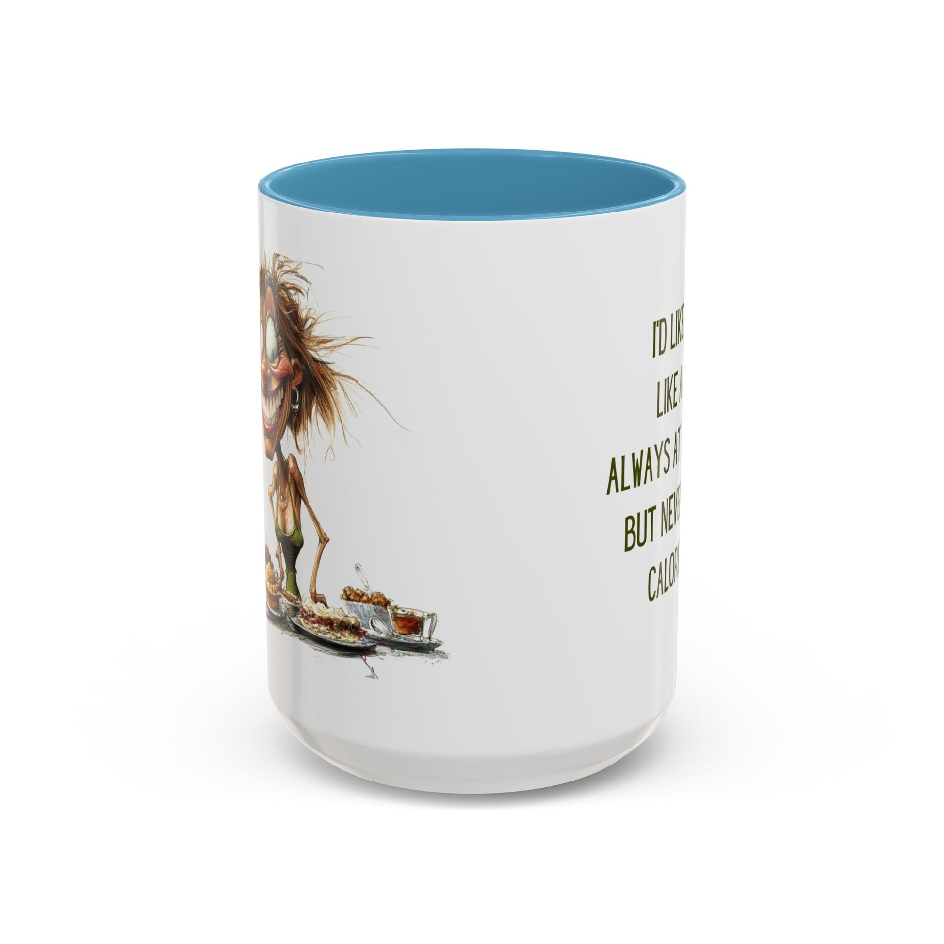 Coffee Mug - Funny Gift, I'd Like To Be Like A Diet - lets give it a whirl