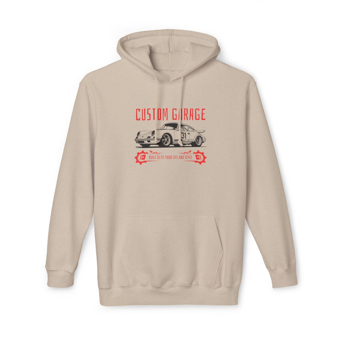 Unisex Hooded Sweatshirt, Made in US