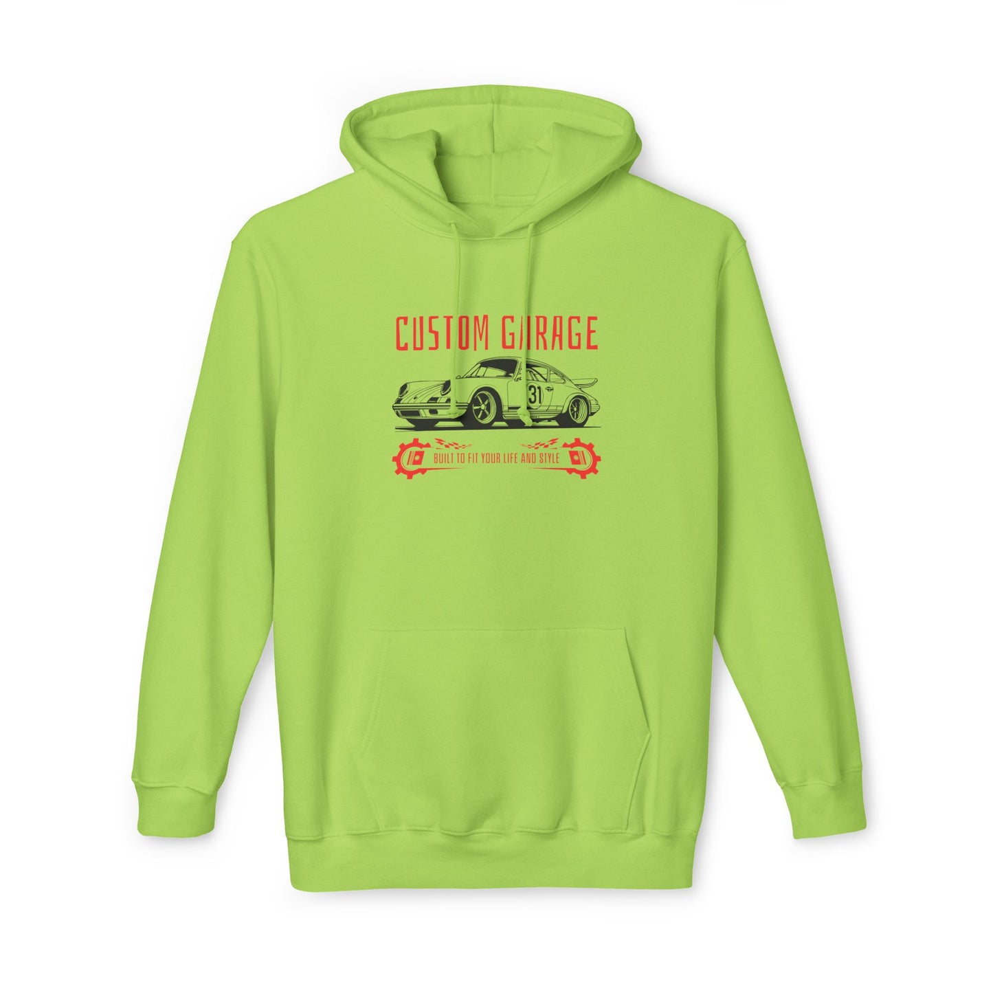 Unisex Hooded Sweatshirt, Made in US