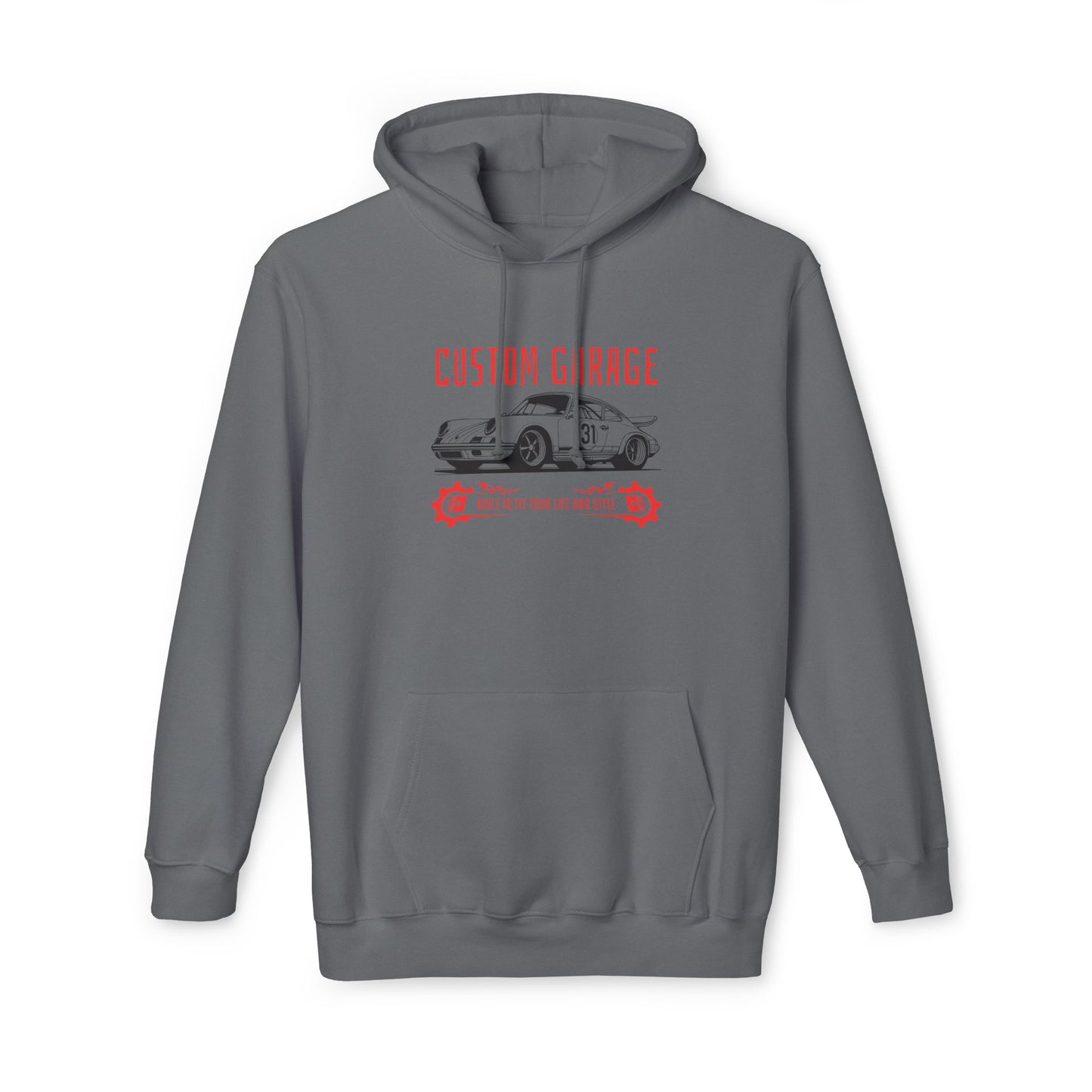 Unisex Hooded Sweatshirt, Made in US