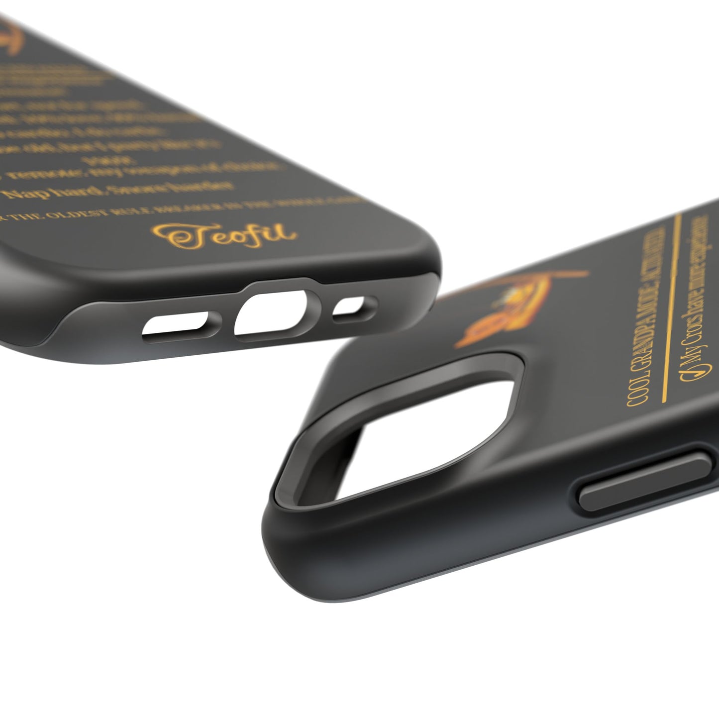 Phone Case - Cool Grandpa Mode: Activated Magnetic Tough Case with Funny Quotes