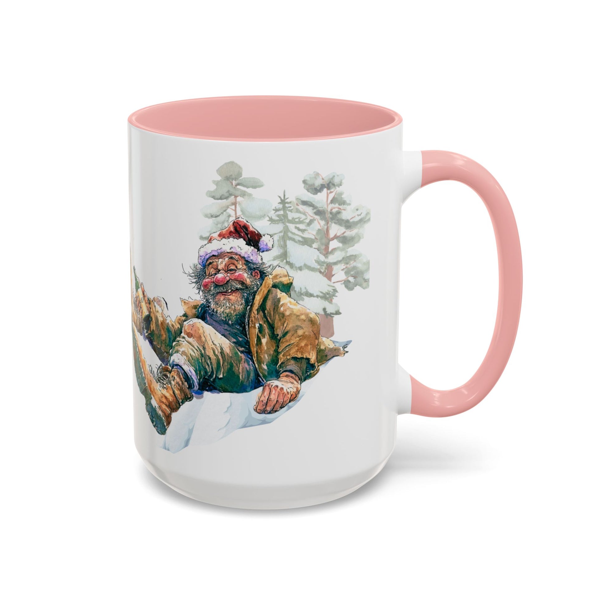 Accent Mug - Stylish & Functional Ceramic Coffee/Tea Cup (11, 15oz) - lets give it a whirl