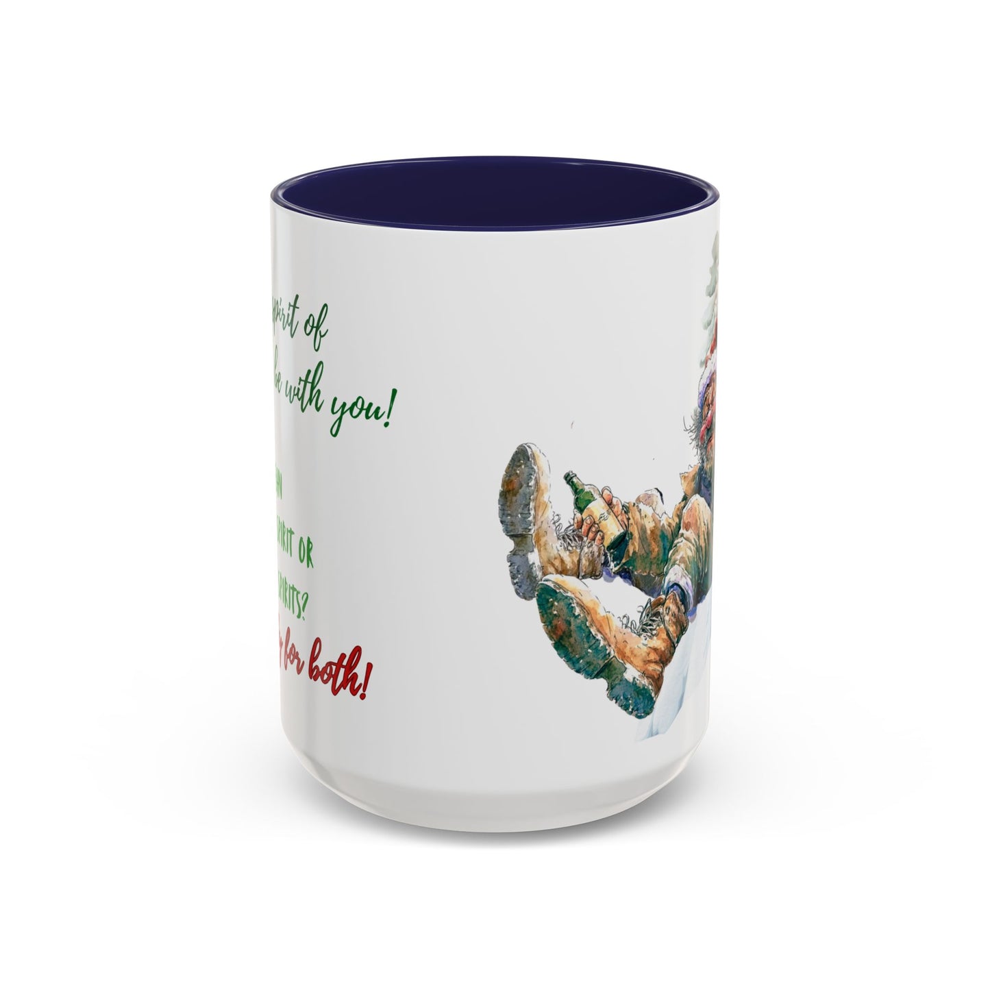 Accent Mug - Stylish & Functional Ceramic Coffee/Tea Cup (11, 15oz) - lets give it a whirl