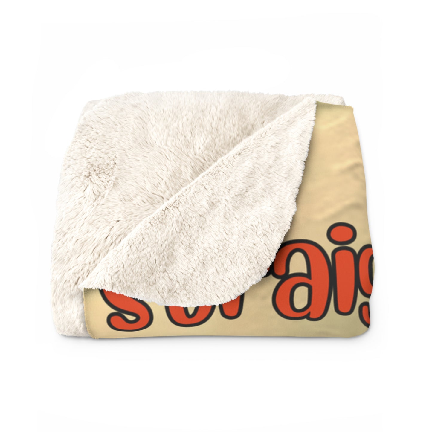 Straight Outta The book Ready To Spook - Sherpa Fleece Blanket
