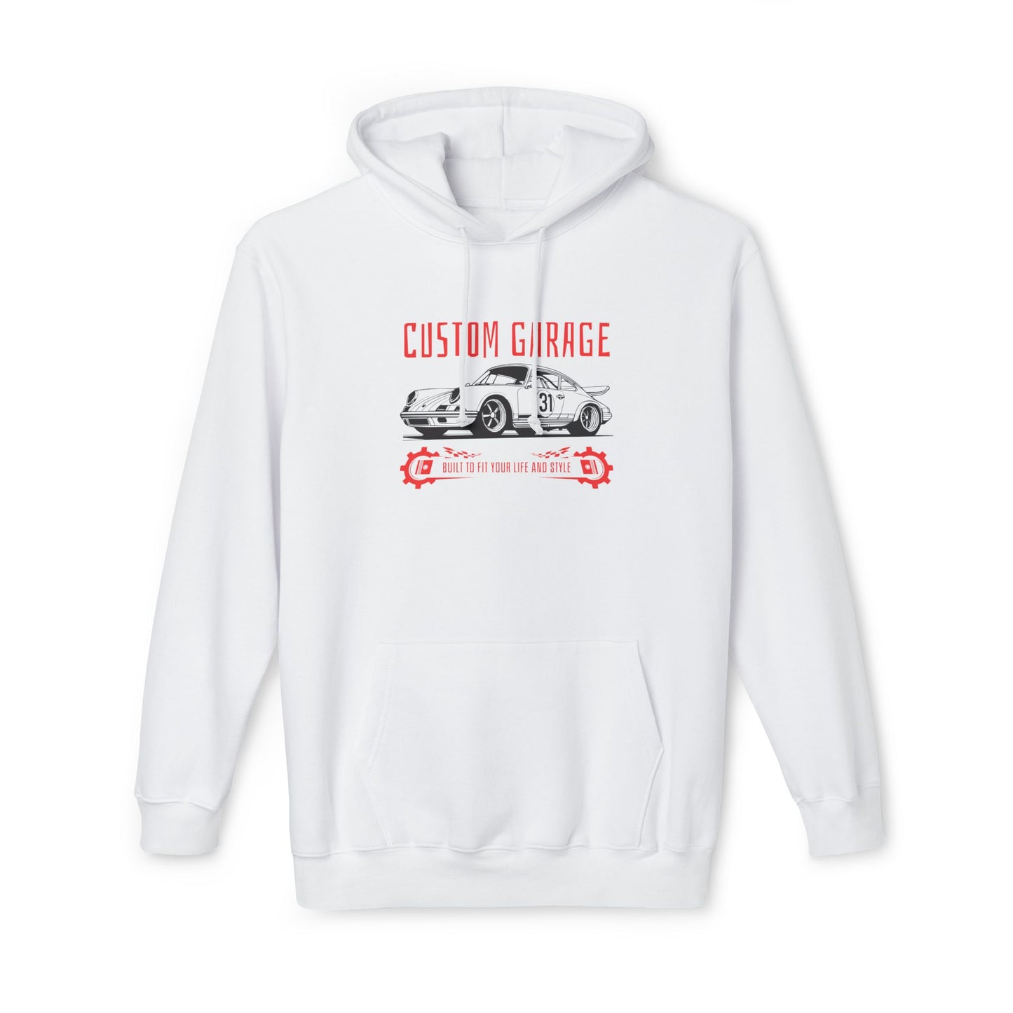 Unisex Hooded Sweatshirt, Made in US