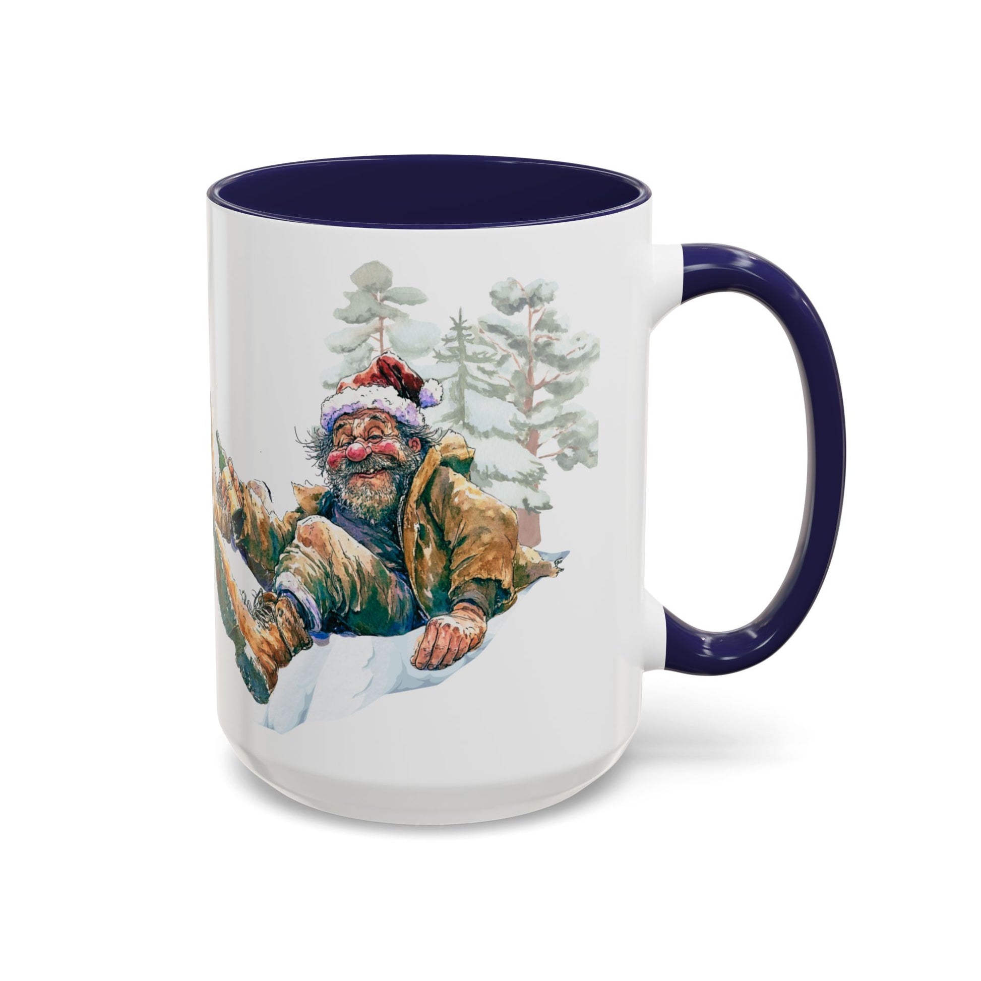 Accent Mug - Stylish & Functional Ceramic Coffee/Tea Cup (11, 15oz) - lets give it a whirl
