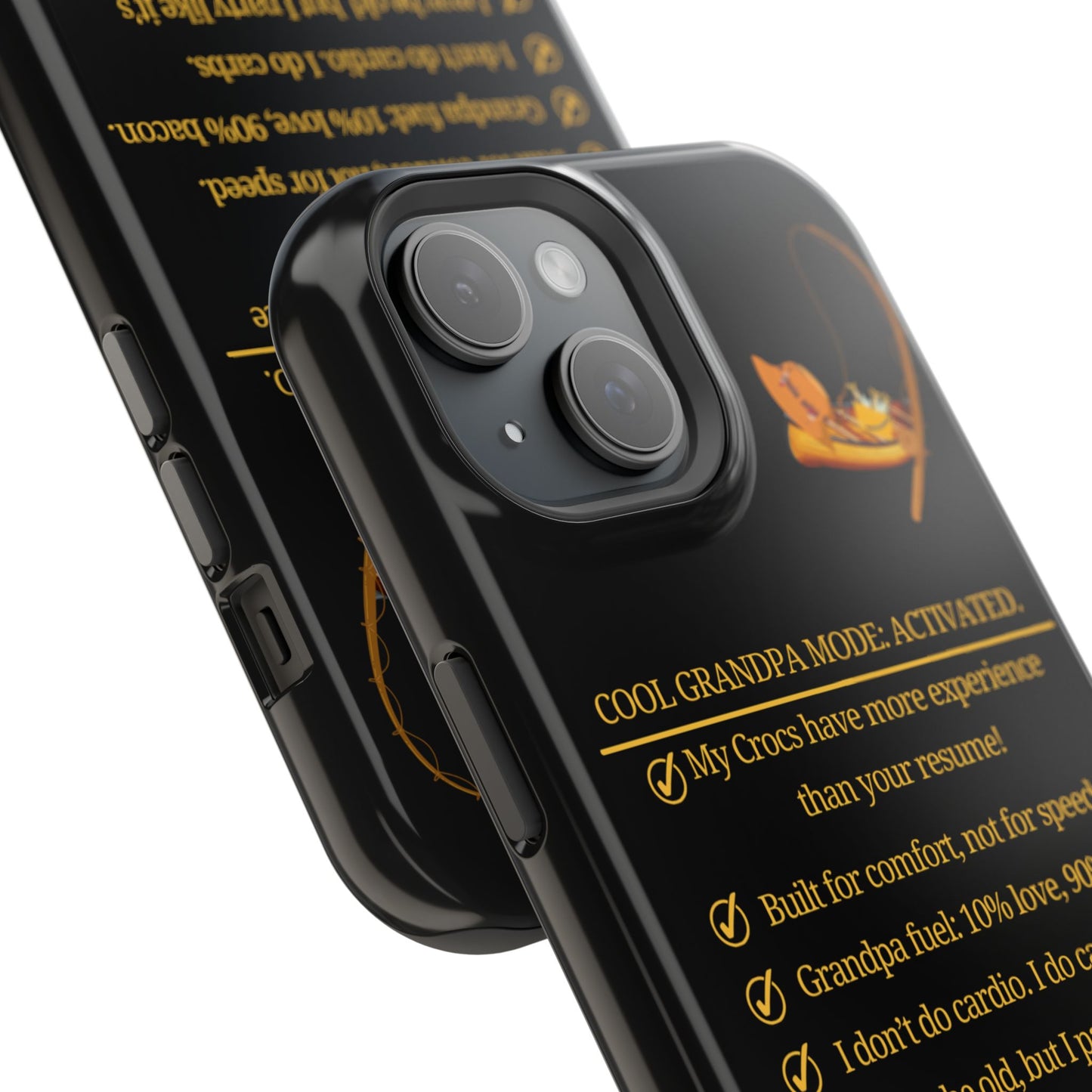 Phone Case - Cool Grandpa Mode: Activated Magnetic Tough Case with Funny Quotes