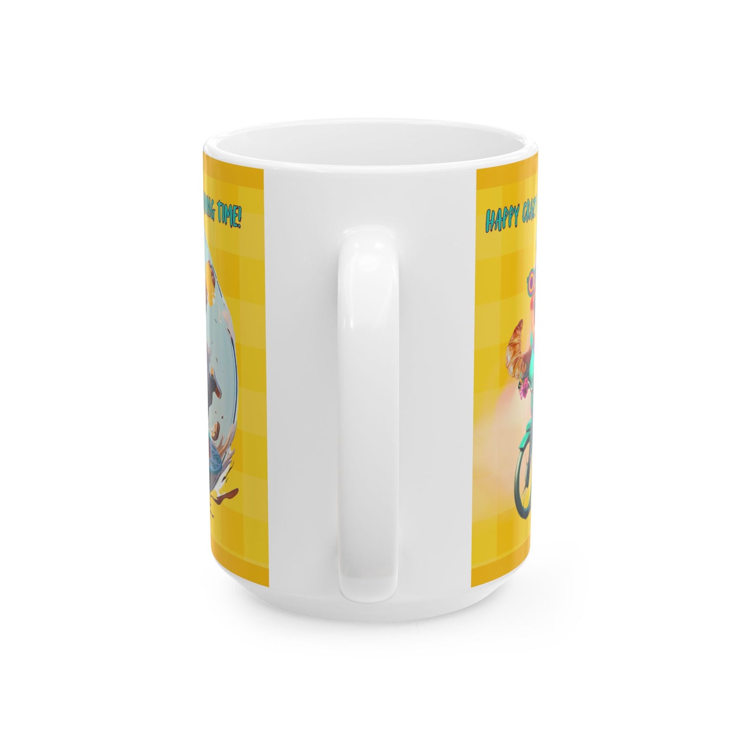 Funny Crazy Granny's Whimsical World Ceramic Mug (11oz, 15oz)