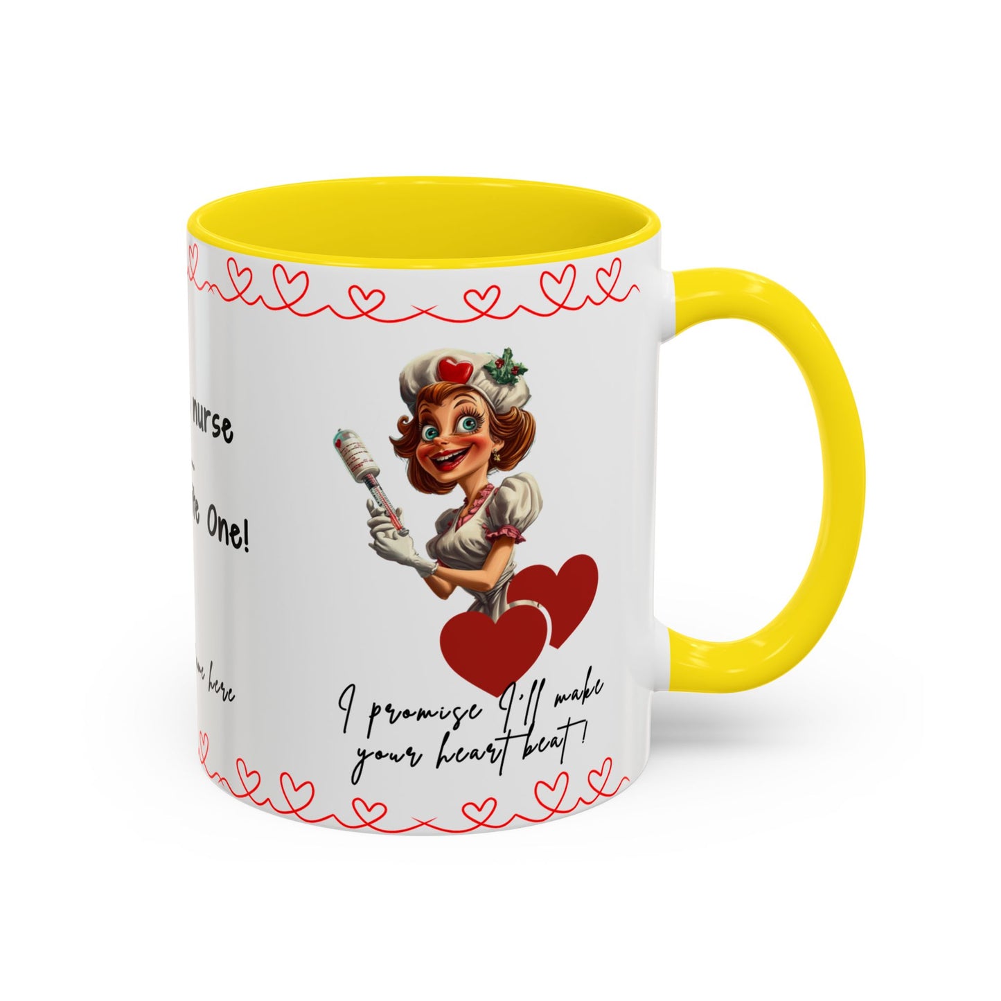 Mug - Not Just a Nurse But Your Favorite One Funny Design Accent Coffee Mug (11, 15oz)