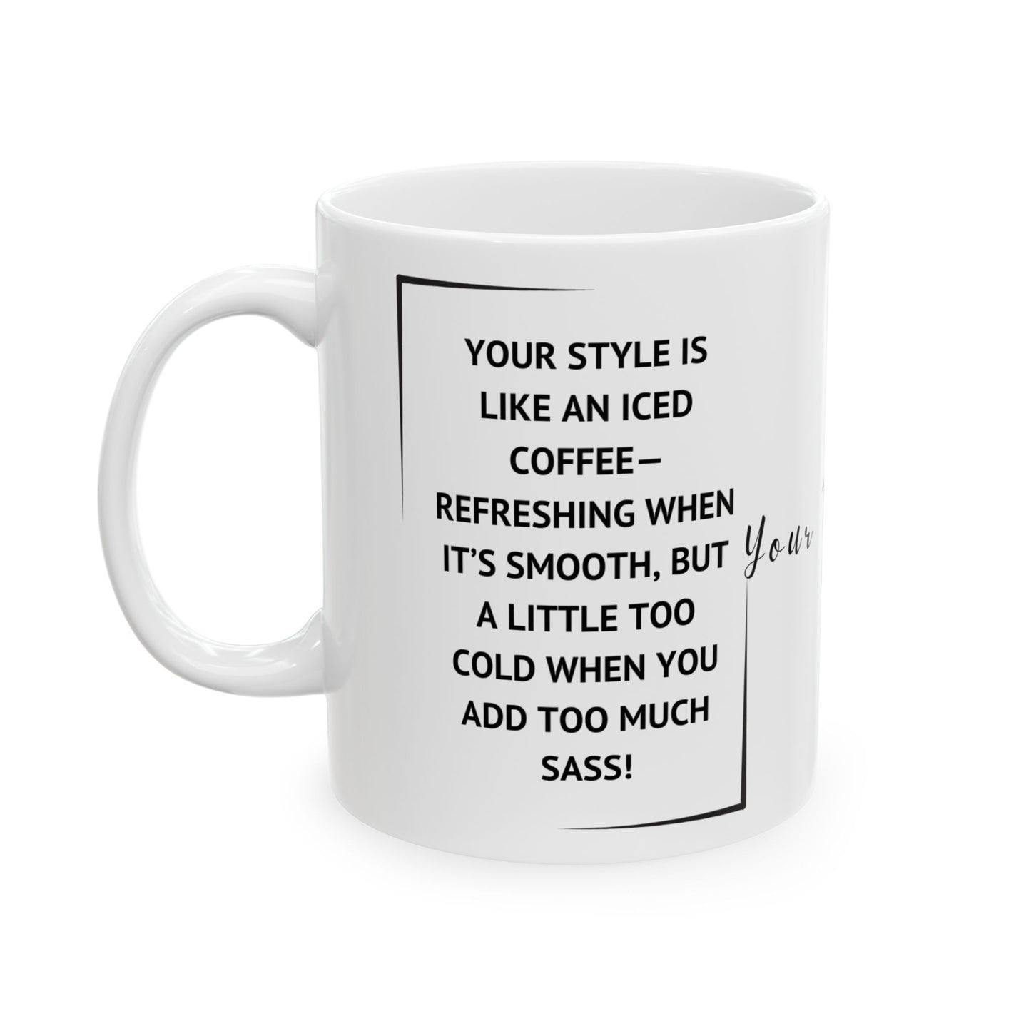 Funny Boss Ceramic Mug, Christmas Gift, For Office Humor