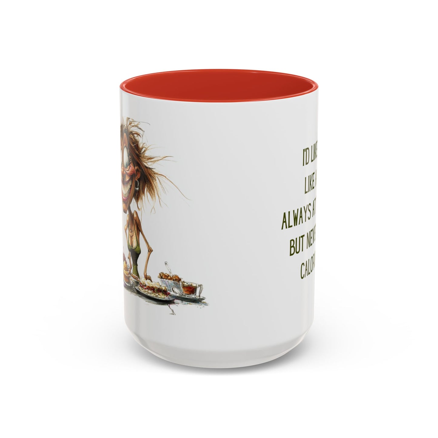 Coffee Mug - Funny Gift, I'd Like To Be Like A Diet - lets give it a whirl