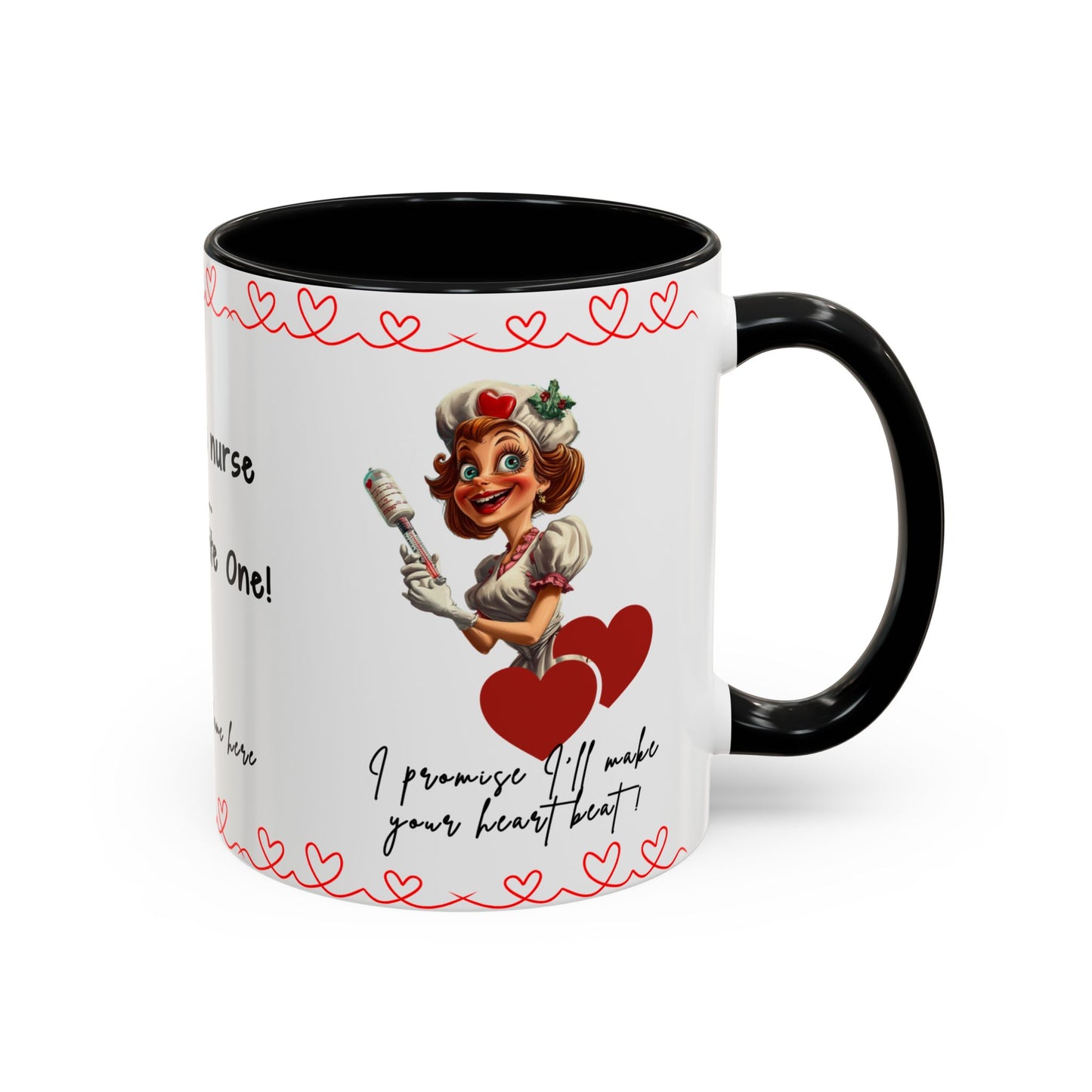 Mug - Not Just a Nurse But Your Favorite One Funny Design Accent Coffee Mug (11, 15oz)