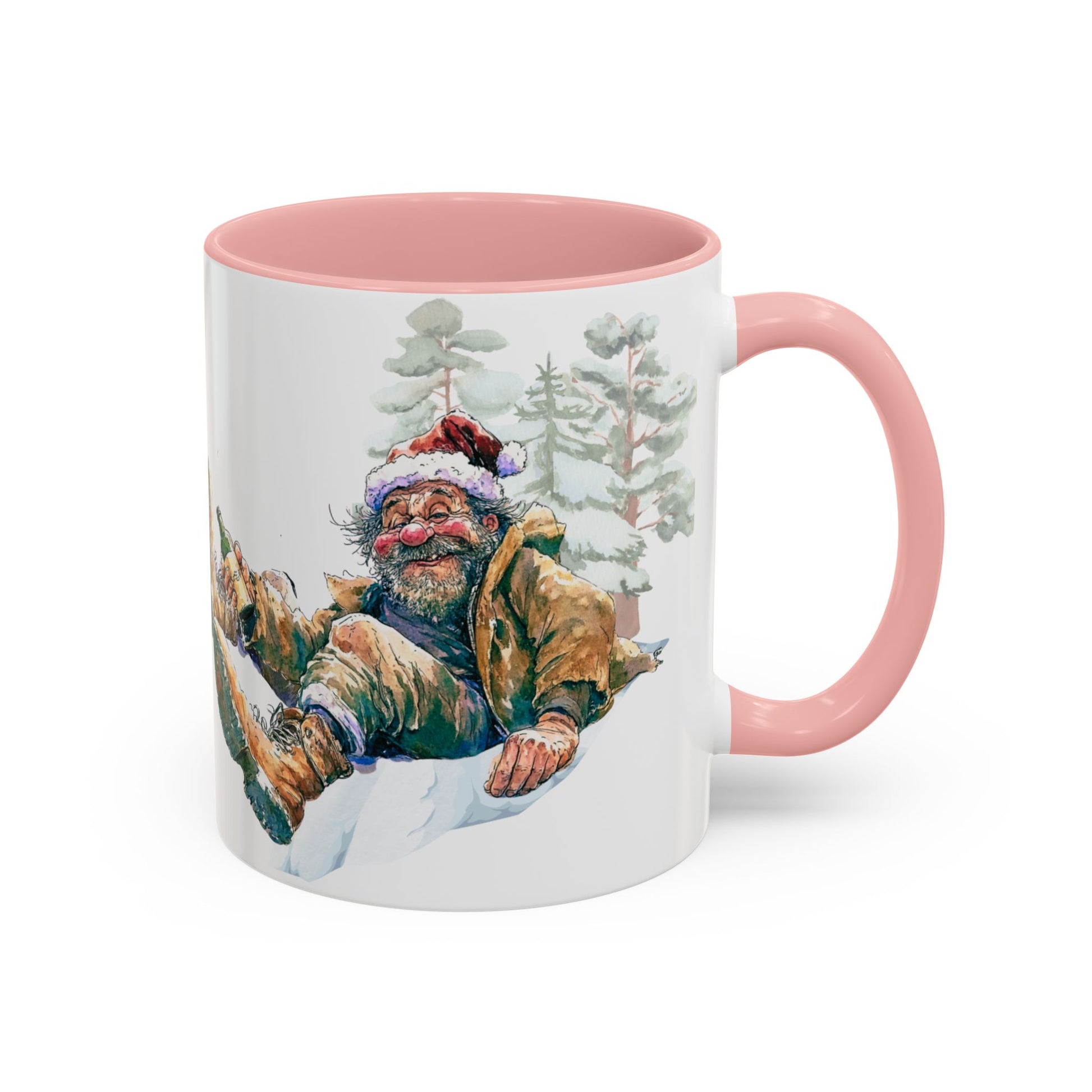 Accent Mug - Stylish & Functional Ceramic Coffee/Tea Cup (11, 15oz) - lets give it a whirl