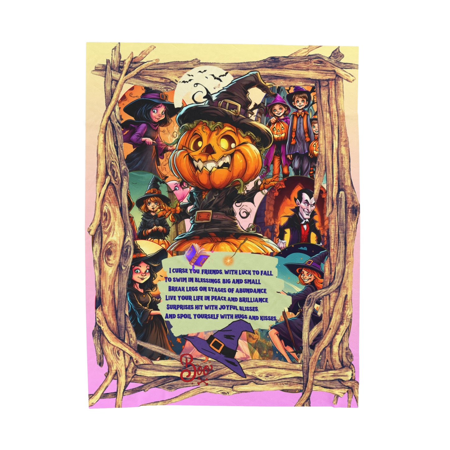 Good Witch - Curse Velveteen Plush Blanket