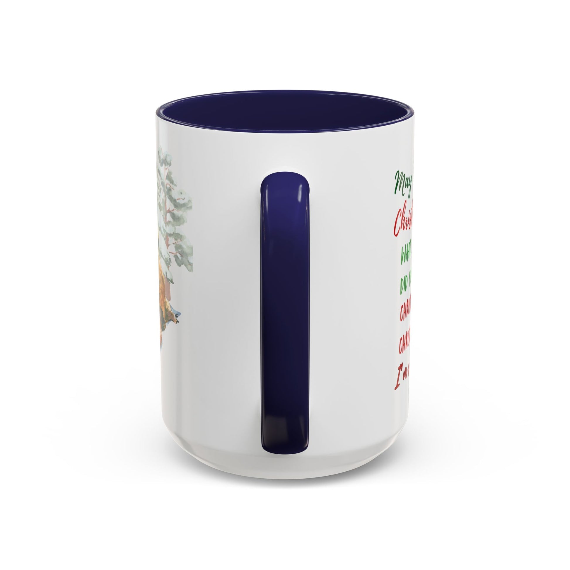 Accent Mug - Stylish & Functional Ceramic Coffee/Tea Cup (11, 15oz) - lets give it a whirl