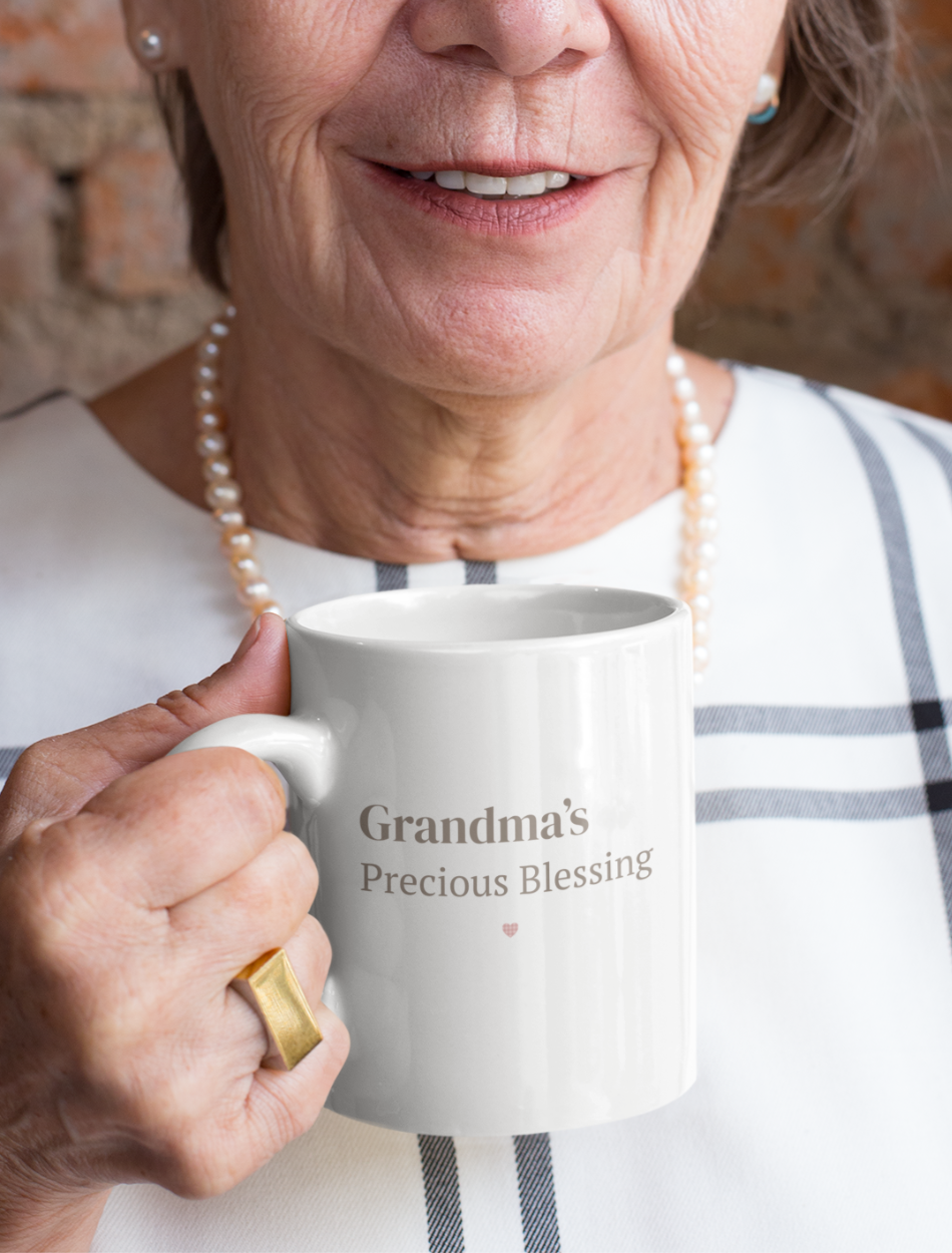Grandma’s Precious Blessing Mug – You Are My Little Miracle – Gift from Grandma