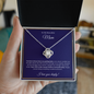 To My Beautiful Mom - Love Knot Necklace -   You have always been my guiding light