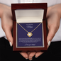 To My Beautiful Mom - Love Knot Necklace -   You have always been my guiding light