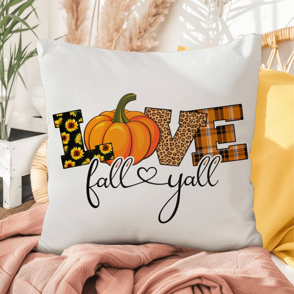 Happy Thanksgiving Indoor/Outdoor Pillow - Festive Home Decor