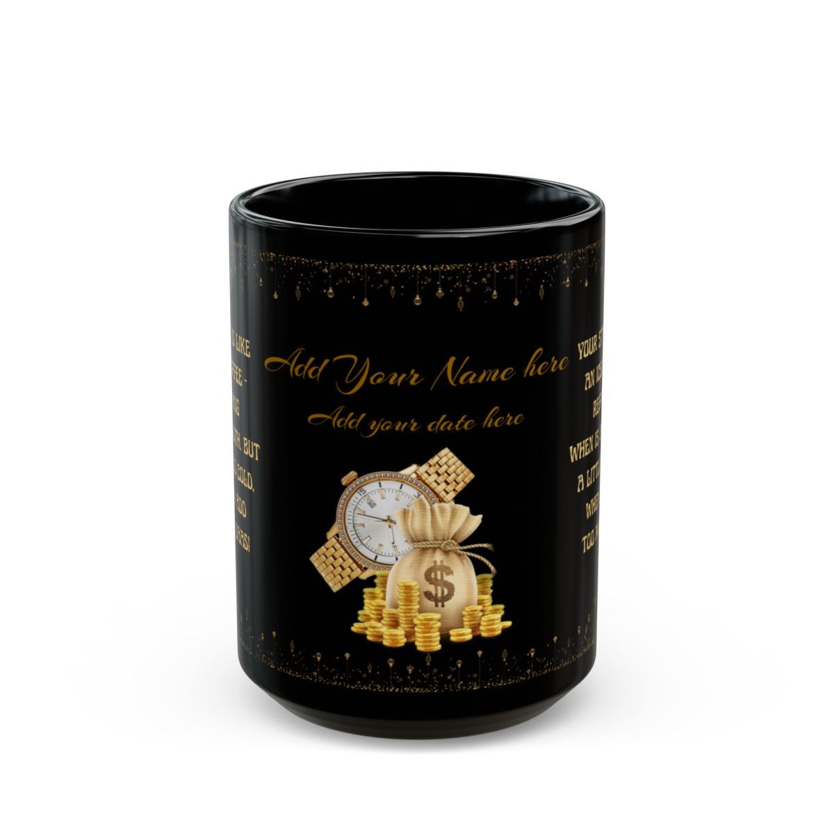 Luxury Black Mug (11oz, 15oz) Mug Funny Boss Season I Ceramic Mug Funny Gift for Boss Perfect gift for Coworkers