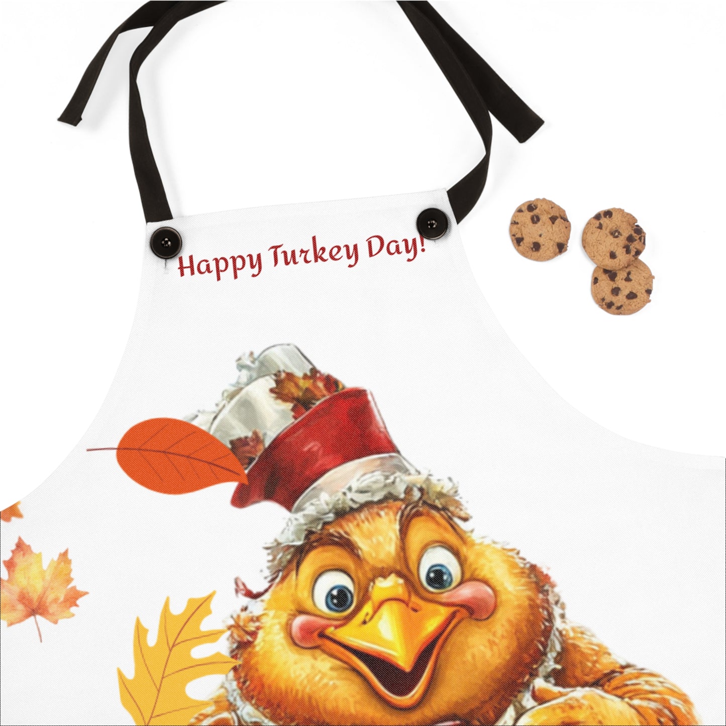 Funny Gobble Till You Wobble Apron - Thanksgiving Kitchen Gift