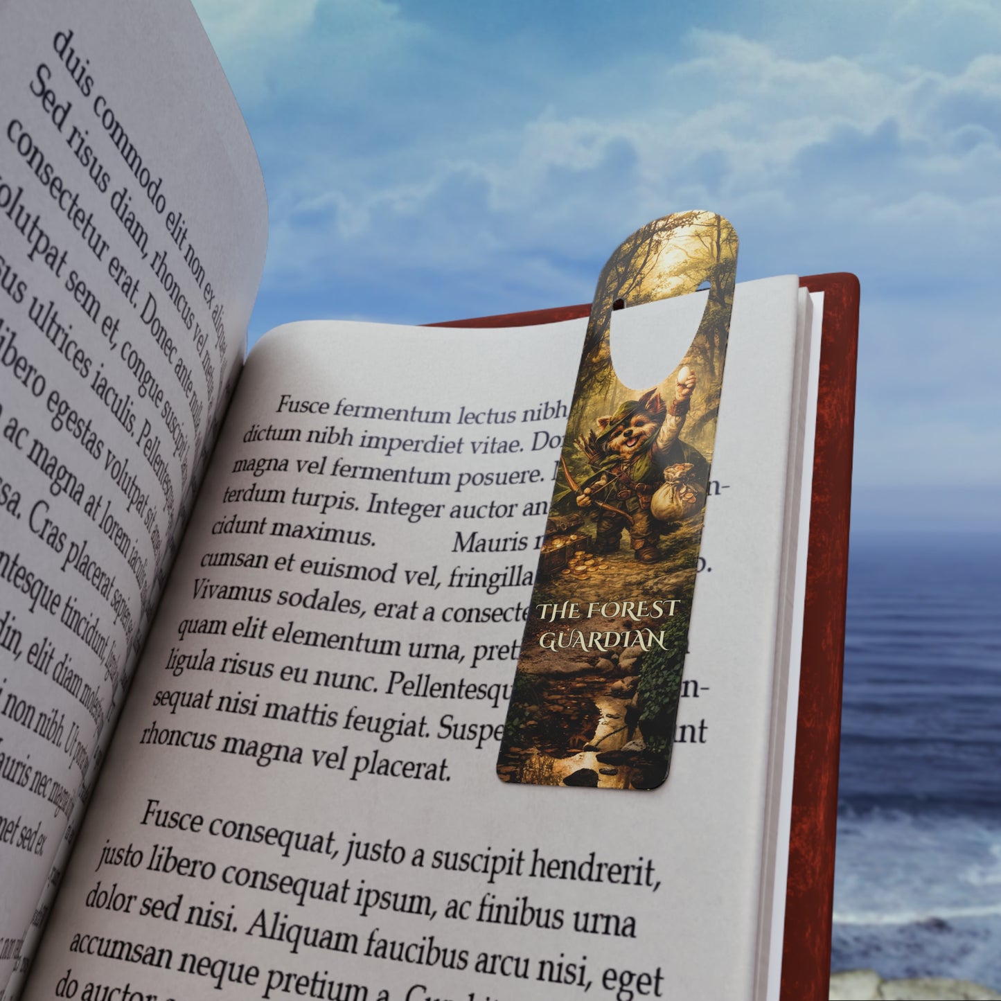Forest Guardian Bookmark — Fantasy Woodland Reading Marker