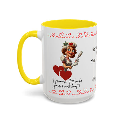 Mug - Not Just a Nurse But Your Favorite One Funny Design Accent Coffee Mug (11, 15oz)