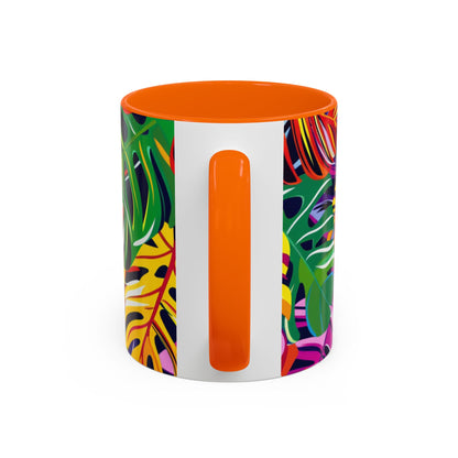 Hawaiian Palm Tree Mug - Tropical Coffee Cup 11oz/15oz