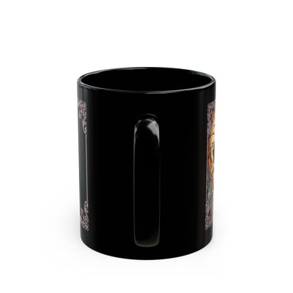 Skeleton Love Black Mug - True Love Never Dies 11oz/15oz Gift