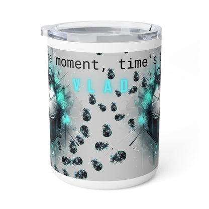 10oz Insulated Coffee Mug - Stainless Steel Travel Tumbler